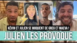 JULIEN ET KÉVIN PROVOQUENT MAEVA ET GREG APRÈS LEUR ABSENCE À L'ANNIVERSAIRE 😲⚡️ LE CLASH CONTINUE