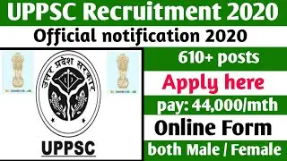 UPPSC Assistant Sub Inspector Recruitment 2020 ~Full detail+ Apply Here ~ sarkari Jobs 2020