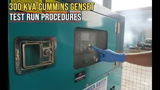 How to Test Run a 300 KVA Cummins Powerplus Generator (6LTAA 8.9-G3)