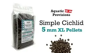 Simple Cichlid Fish Food Pellets, 5mm Floating 42% Protein