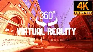360Video VR 4K College Street to Bathurst Street Toronto