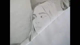 Karin Tayar, pencil/paper, Bakhtiyor Ganiev 2020 #drawinggirl  #pencil #рисунок #portrait #girl