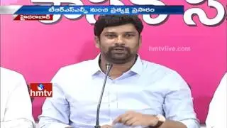 TRS MP Balka Suman Challenge to Madhu Yashki Over GHMC Devlopment | HMTV