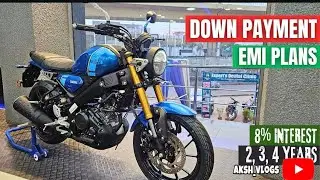 Yamaha XSR 155 EMI Plan 2026🔥 | Down Payment, Monthly EMI, On-Road Price | Full Detail Hindi😍