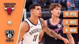Matas Buzelis - 15 Points, 4 Blocks, 3 Assists vs Nets - 2025-26 Regular Season
