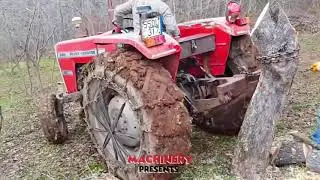Top10 Dangerous Skills Tree Stump Removal With Tractors & Trucks! Amazing Root Removal Compilation
