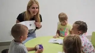 Фрагмент занятия с детьми 4-5 лет ☘ Английский для детей