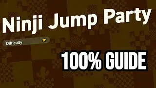 Ninji Jump Party Level 100% Guide  ||  Super Mario Bros. Wonder [No Commentary]