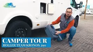 Roller Team Kronos 290M - camper mansardato 5 posti letto con maxi garage