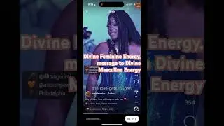 Divine Feminine Energy has a message for her Divine Masculine
