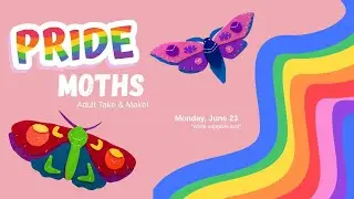 Pride Felt Moths Craft