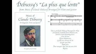 The Music of Claude Debussy for Flute and Guitar