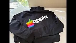 Apple Angled Spectrum Logo Hoodie Unboxing! @Apple