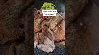 How to prepare peas with meat