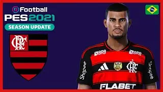 SAMUEL LINO (Flamengo) - PES 21 - EDIT FACE / COMO FAZER