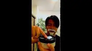 Shave with two Japanese razors Saito sk1 vs cherub