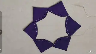 Flower making. How to make fabric flowers. Fabric flower. 