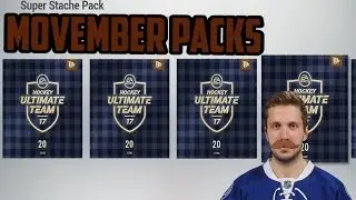 FIRST MOVEMBER PULL | NHL 17 PACK OPENINGS - EVERY FRIDAY