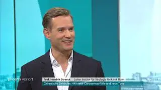 Prof. Hendrik Streeck zum neuartigen Corona-Virus am 22.01.20