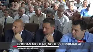 BOGDAN NICOLAU, NOUL VICEPRIMAR
