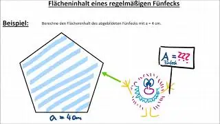 Flächeninhalt des regelmäßigen Fünfecks – Das Fünfeck