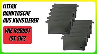 BEWERTUNG (2026): Litfax Banktasche aus Kunstleder. Infos