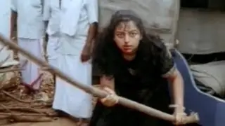 Anthapuram Movie || Soundarya Try to Escape from Praksh raj Action Scene