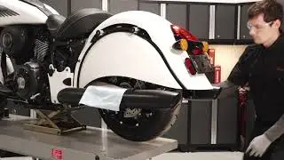 Indian Springfield Drive Belt Inspection and Tension Adjustment - Indian Motorcycle