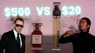 $500 Tom Ford Lost Cherry vs $20 Lost Cherry Dupe