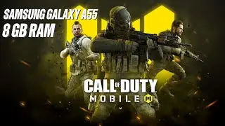 COD Mobile Galaxy A55 Benchmark | Call of Duty Mobile Samsung Galaxy A55
