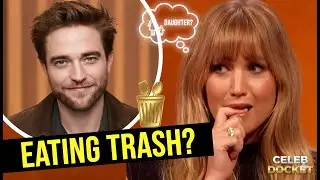 Robert Pattinson Caught EATING TRASH at Jennifer Lawrence's House?! The Full Docket.