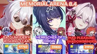 More KiaMei & Thelema | Ex-Memorial Arena 8.4 All Stages | Honkai Impact 3rd