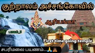 சபரிமலை பயணம் 🙏🙇🏽/ ஆரியங்கா/குற்றாலம் 🏞️/அச்சன்கோவில்/Swami Saranam Ayyappa..🙏