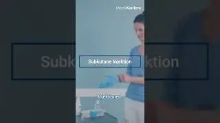 Subkutane Injektion - Schritt f&uuml;r Schritt erkl&auml;rt #shorts #subkutaneinjektion #medikarriereerkl&auml;rt