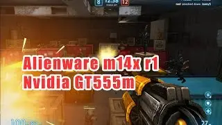 Nvidia Geforce GT555m -  UberStrike Gameplay