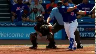 Wilson Ramos smacks a single 1st hit with the Mets