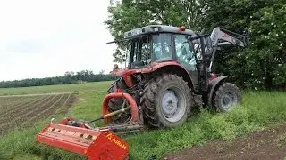Passage du broyeur d'accotement 2K17