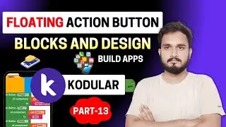 kodular series part 13 | kodular floating action button blocks tutorial