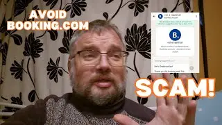SCAM WARNING! Booking.com is compromised. Avoid! They almost got me...