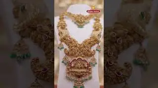 Peacock Design Gold Haram | Wedding Collections | Pothys Swarna Mahal