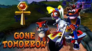 GOLD RELIC GONE TOMORROW!!  - Crash Bandicoot Warped 100% Completo