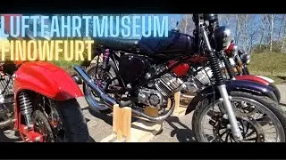 Simsonausfahrt Zum Luftfahrt Museum in Finowfurt | Simson Custom Z&uuml;ndschl&uuml;ssel.