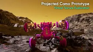 Projected Camo Prototype (Attachment) - Virtual Texture Exploration