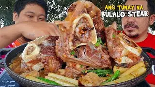 SIZZLING BEEF BULALO STEAK (HD) | BACKYARD COOKING