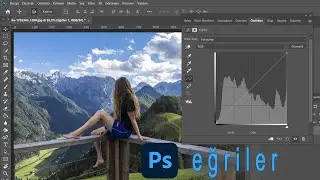 Photoshop eğriler ( Curves )