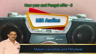 ( S O L D ) New year and Pongal offer - 5 / Cassette and FM player