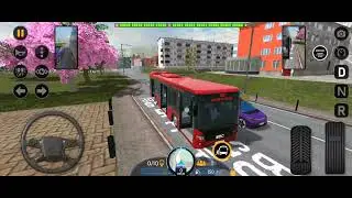 Driving Electric BRTC bus in Shanghai 