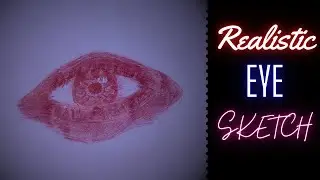 Drawing an Eye Sketch with pen || Sketching || Art ||
