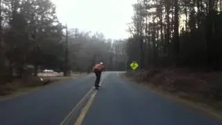 Longboarding; Smoak Rd on monster hawgs