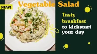 Quick and Easy VEGETABLE SALAD | Potato, Carrots, Chicken Breast & Pineapple | Cooking Budz
